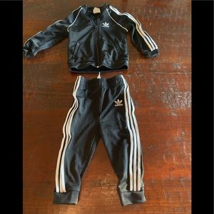 Adidas Baby Track Suit Top Bottom 12-18 Months